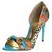 Carlos by Carlos Santana Women's Roulette Open Toe Pump