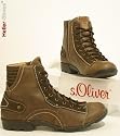 Aktuell trendiger s.Oliver Leder Stiefel