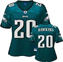 Brian Dawkins Green Reebok Replica Philadelphia Eagles Women's Jersey