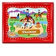 Ride Em Large Gloss Red Personalized Print