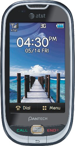 Pantech Ease Phone, Blue (AT&T)
