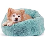 Best Friends by Sheri OrthoComfort Deep Dish Cuddler in Sherpa, Teal, 20"x20"x12"
