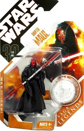 Darth Maul with Collector Coin - Star Wars Saga Legends