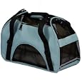 Bergan Comfort Carrier Soft-Sided Pet Carrier, Small, Mineral Blue