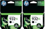 HP 932XL Black Twin Pack in Retail Packaging (CN053AN)