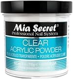 Mia Secret Professional Acrylic Nail System Clear Acrylic Powder 4 oz