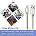 Aonsen Lightning Cable,3Pack 10FT Charge and Sync Cord