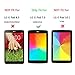 Infiland Folio PU Leather Case Smart Fit Cover For 7inch LG G PAD 7.0 V400 / LTE V410 / VK410 / UK410 Tablet Only (7inch LG G PAD 7.0 V400,Purple)