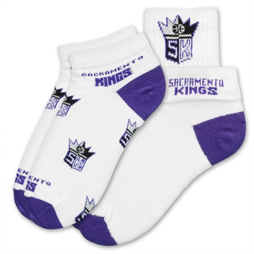 NBA Sacramento Kings Womens Socks, 2-Pack