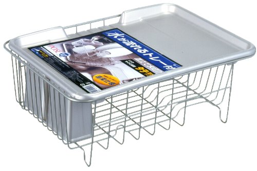 ポゼ 水切り縦型 水が流れるトレー付 SV