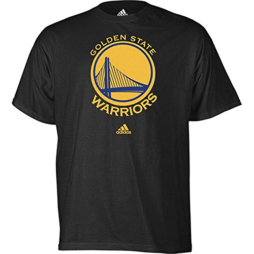 Golden State Warriors Black Primary Logo T-shirt