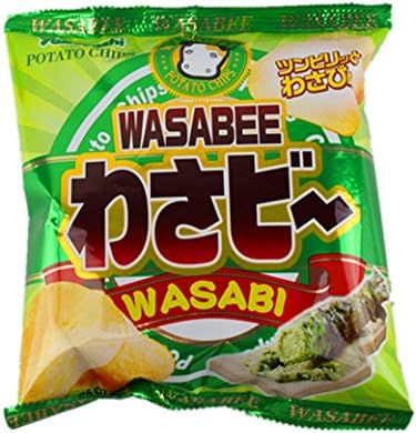 Yamayoshi Japanese Potato Chips, 1.76 Oz (Wasabee)