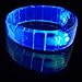 FlashingBlinkyLights Blue Fashion LED Light Up Bracelet