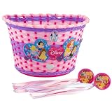 Pacific Cycle Princess Bike Basket and Streamers (Pink)