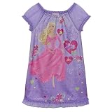 Toddler Girls' Barbie Bejeweled Nightgown - Pink