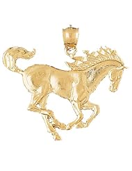 CleverEves 14K Gold Pendant Horse 5.3 - Gram(s)