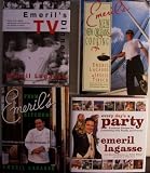  : EMERIL LAGASSE [ 4 Cookbooks, First Editions] (Emeril's New Orleans Cooking, From Emeril's Kitchens, Emeril's TV Dinners, Every Day's a Party: Louisiana Recipes for Celebrating with Family and Friends)