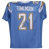 Mounted Memories San Diego Chargers Ladainian Tomlinson Autographed Jersey