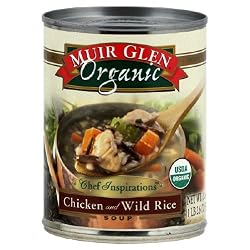 Muir Glen Chicken and Wild Rice, 18.7-Ounce (Pack of 12)