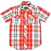 Search : Company 81 "Red & Blue Plaid" Big Boys S/S Button-Down Shirt