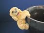 4" Golden Retriever Puppy Dog Flower Pot Hanger Figurine