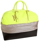 Isaac Mizrahi Medium Dayglo Duffel Bag with Duster