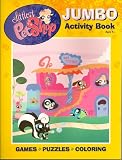 Littlest Pet Shop Jumbo Activity Book ~ Pet Town (96 Pages)