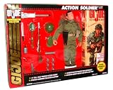 GI Joe Year 1994 Exclusive Commemorative Collection Edition 30 Year Anniversary 12 Inch Tall Fully Poseable Soldier Action Figure - U.S. Army Infantry ACTION SOLDIER with Army Uniform, Backpack, Belt, Hat, Helmet, Maps Tube, 6 Grenades, Rifle, Pistol with Holster, Shovel, Canteen, Tool Box, Bayonet Knife and Machine Gun with Tripod Mount (Hispanic Version)IMAGE