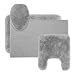 Fieldcrest® Luxury Bath Rugs - Pigeon Gray Image