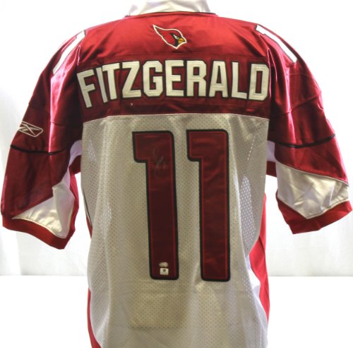 Signed Larry Fitzgerald Jersey - SM Holo - Autographed NFL Jerseys