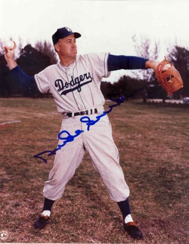 Duke Snider Signed / Autographed Los Angeles Dodgers Baseball 8x10 Photo
