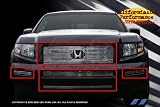 2006 2007 2008 Honda Ridgeline 304 SES Stainless Chrome 5pc. Billet Grille Grill
