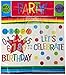 Amscan 671836 Rainbow Birthday Add-Any-Age Wall Decorating Kit, One Size, Multicolor