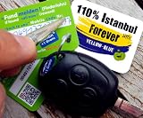 Fanartikel Istanbul greenkey FANCARD - Fankarten Motiv 'Istanbul (F)' No. 1937 - Einzigartiger Kunstdruck mit sinnvoller Fundmeldefunktion auf der Rückseite, für den Genuss purer Wiedersehensfreude. Zeige Dein Engagement für Dein Land, Deine Stadt, Deinen Verein, Deine Projekte, Deinen Fan-Club oder für alles was Dir und Deinem Leben Bedeutung schenkt!