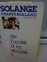 De l'unite a la realite (Regards / Solange Chaput-Rolland) (French Edition)