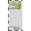 Streetwise Budapest Map - Laminated City Center Street Map of Budapest, Hungary - Folding pocket size travel map with metro map