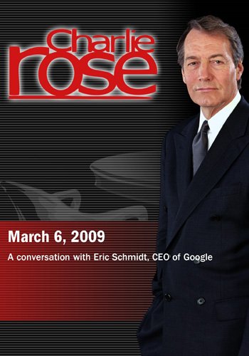 Cover image : Charlie Rose - Eric Schmidt, CEO of Google (March 6, 2009)