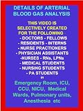 Details of ABG Arterial Blood Gas Analysis - Based on American Bestseller Book
