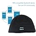 LP Beanie Winter Hat , Stocking Cap , Wireless Bluetooth Headphones . Music Play for Hands Free ，Warm Comfortable Fashionable (black)