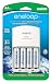 eneloop NEW 2000mAh Typical, 1900mAh Minimum, 1500 cycle, 4 Pack AA, Ni-MH Pre-Charged Rechargeable Batteries with 4 Position Charger