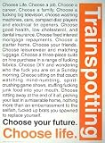 Trainspotting - Quote - 24x36 - ART PRINT / POSTER