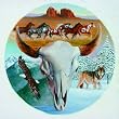 How the West Was Won 1000pc Round Jigsaw Puzzle by Jon Ren