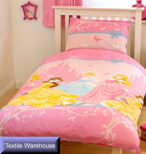 Disney Princess Royal Single Duvet Cover Set OFFICIAL