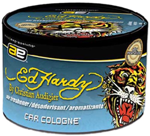 Ed Hardy Tiger Cool Water Car Cologne Gel Air Freshener