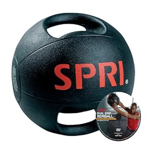 SPRI Dual Grip Xerball, 12-Pound