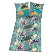 Herding 466723050412 Bettw�sche Phineas und Ferb, Kopfkissenbezug: 80 x 80 cm mit Bettbezug: 135 x 200 cm, Flanell / Biber