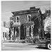Radio Station Wkyb, Housed in a Victorian Brick Building and Owned by Edwin J. Paxton and Son Edwin Photographic Poster Print by Walker Evans, 16x16 Image
