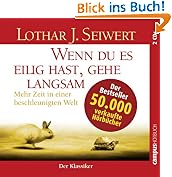 Wenn du es eilig hast, gehe langsam