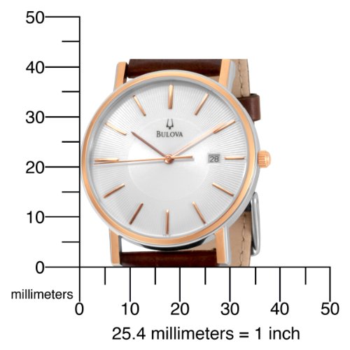 Bulova Men's 98H51 Strap Calendar Strap Watch