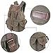 koolertron Canvas DSLR SLR Camera Shoulder Bag Backpack Rucksack Bag With Waterproof Rain Cover For Sony Canon Nikon Olympus